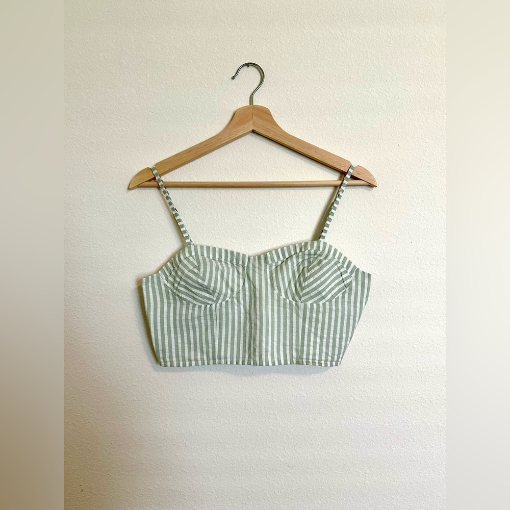 Anthropologie: Bustier Top